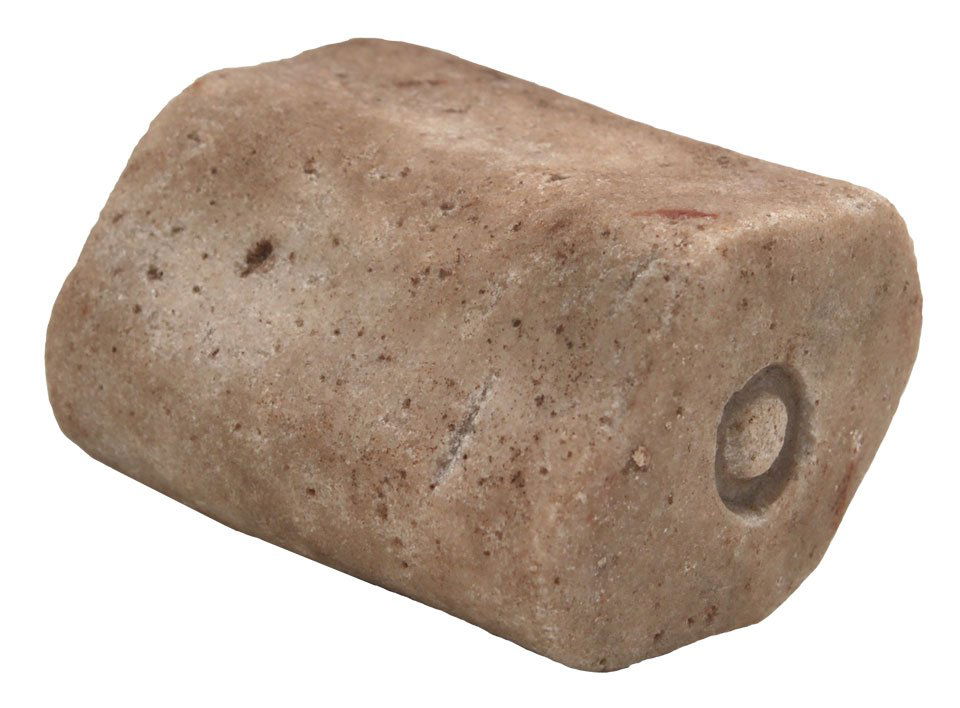 2 1/4" Quartz Bannerstone Preform. Crib Mound, IN: 2 1/4" Quartz Bannerstone Preform. Crib Mound, IN. Ex-Parker