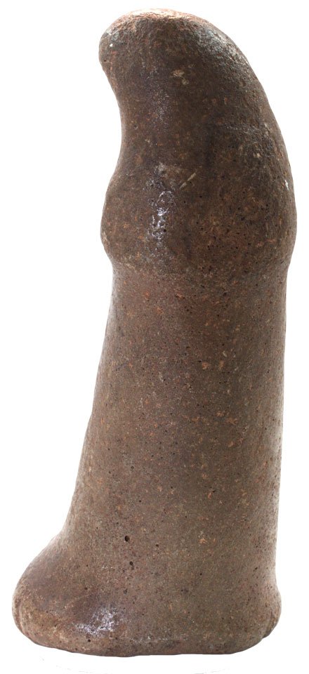 8 7/8" Northwest Coast. Effigy Pestle. WA. Pictured: 8 7/8" Northwest Coast. Effigy Pestle. WA. Pictured in Collectors (Ballinger), p155. Ex-John Parker