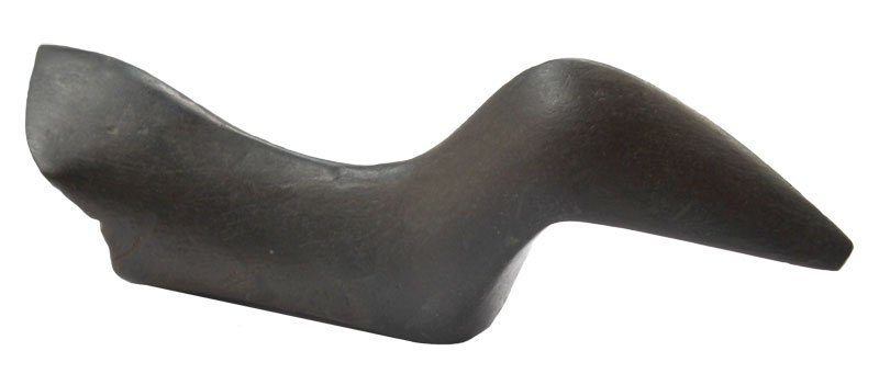 5 3/4" Birdstone. Franklin Co, OH. Resotred. Jackson: 5 3/4" Birdstone. Franklin Co, OH. Restored. Slate. Jackson COA