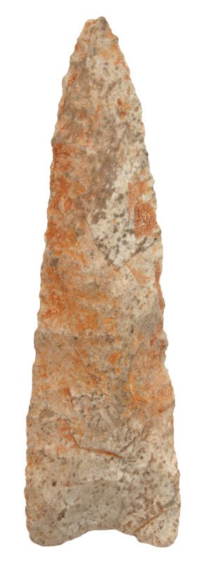 3 15/16" Dalton. MacIntosh Co, OK. Perino COA: 3 15/16" Dalton. MacIntosh Co, OK. Barren Fork Flint. Perino COA