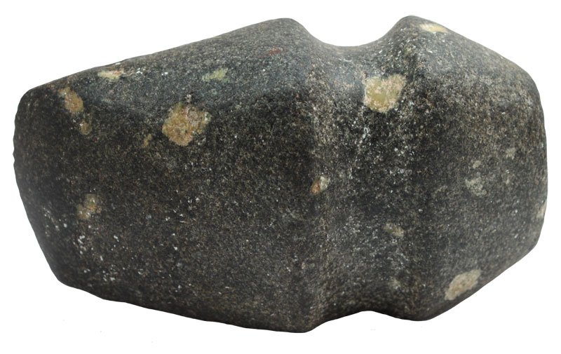4 5/8" 3/4 Groove Poprhyry Axe. Perry Co, IL.: 4 5/8" 3/4 Groove Poprhyry Axe. Perry Co, IL. Found by Dale Guy