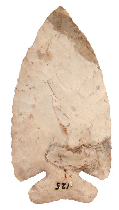 4 1/4" Thebes. IL. Thin, well made. Ex-Earl Townsend: 4 1/4" Thebes. IL. Thin, well made. Pictured 2013 Townsend catalog (item 61)