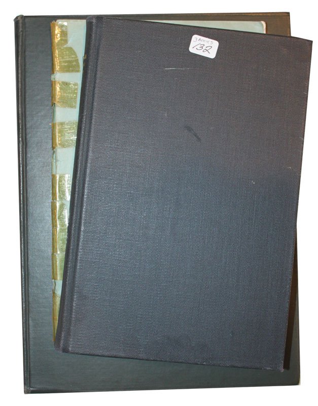 Three old Moorehead Books: Three old Moorehead Books. Arch of the AR River Valley (Moorehead, 1931), Hopewell Mnd Grp of OH (Moorehead, 1922), Hematite Implements (1912 - loose paper cover)
