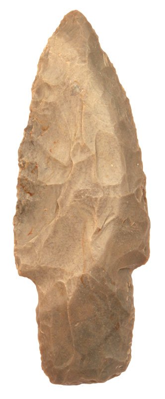 3 1/8" Hornstone Dickson: 3 1/8" Hornstone Dickson. Long base. Tan corner of bullseye runs through blade