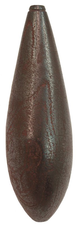 3 1/8" Grooved Hematite Plummet. Davis COA: 3 1/8" Grooved Hematite Plummet. Stoddard Co, MO. Very nice. Davis G10 COA