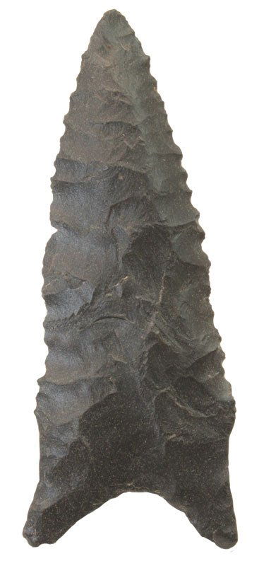 3 1/4" Dalton. AR. Pitkin Chert. Davis COA: 3 1/4" Dalton. AR. Pitkin Chert. Davis G9 COA