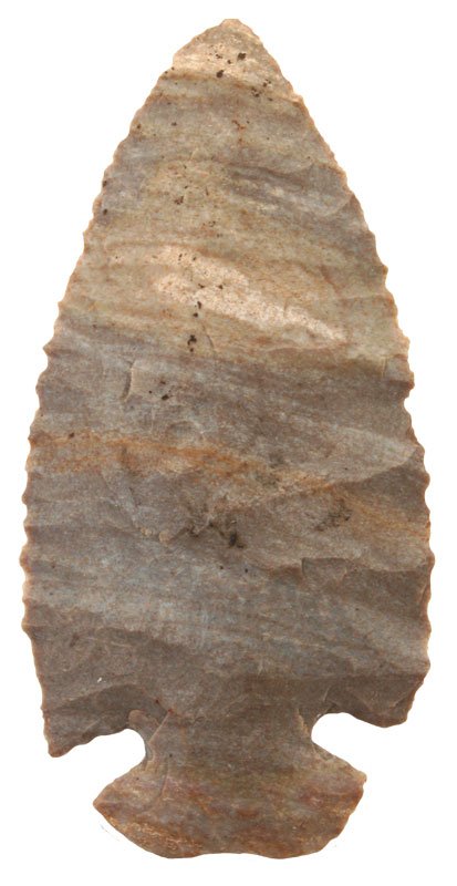 3" Dovetail. KY. Pictured Townsend. Davis COA: 3" Dovetail. KY. Striped Carter Cave. Pictured in Earl Townsend's 2011 catalog, lot #23. Davis G9 COA