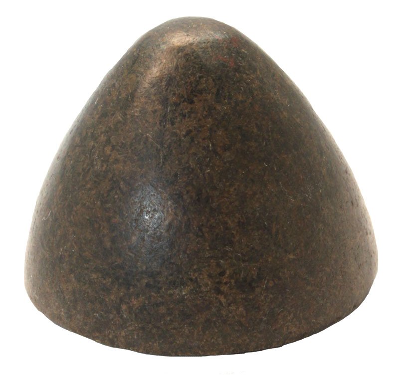1 1/2" Hardstone Cone. Franklin Co, OH. Ex-Don Bapst.: 1 1/2" Hardstone Cone. Franklin Co, OH. Ex-Don Bapst. Davis G10 COA