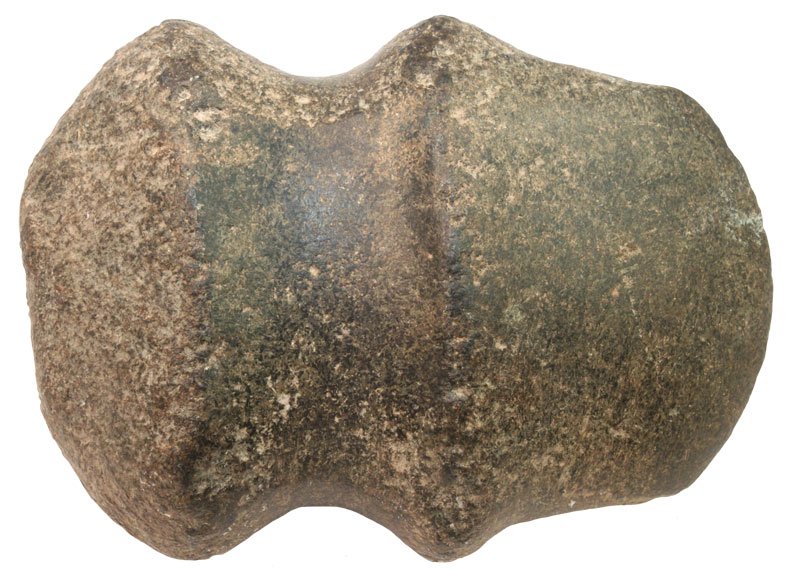 4 1/2" Full Grove Axe. Huntington, IN. Davis COA: 4 1/2" Full Grove Axe. Huntington, IN. Ex-Warren. Davis G8 COA