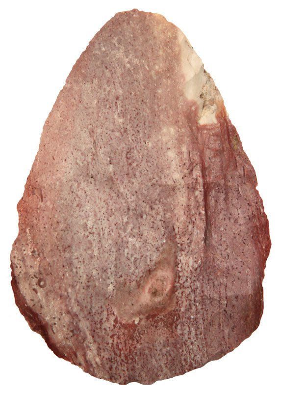 4 1/4" North Blade. Morgan Co, IL. Dr. Bunch Cache: 4 1/4" North Blade. Morgan Co, IL. Earl and his Father acquired at the Dr. Bunch sale in the late 1940's. One of a cache of 50. Colorful, sliver off side