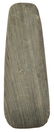 6 5/8" Slate Celt. Wabash Co, IN. Vivid banding,
