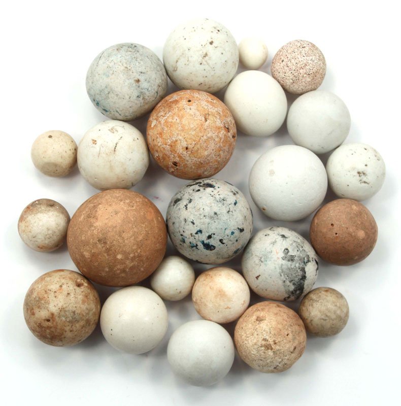 23 Flint and Stone Game Balls. 3/8"-1 1/4". Delaware: 23 Flint and Stone Game Balls. 3/8"-1 1/4". Delaware Co, IN