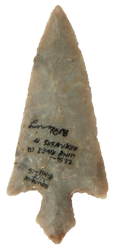 1 15/16" Hayes. Bowman Site, AR. Ex-Pat Fleming.: 1 15/16" Hayes. Bowman Site, AR. Ex-Pat Fleming. Hathcock