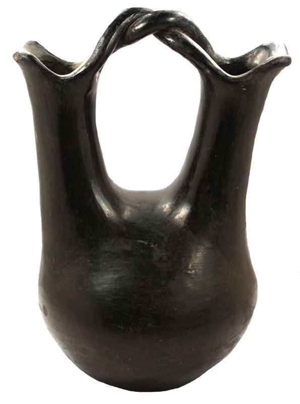 10 3/4" H. Marie-style Wedding Vase. Older example.: 10 3/4" H. Marie-style Wedding Vase. Older example. Unsigned. Ex-Tom Davis, John Mountjoy