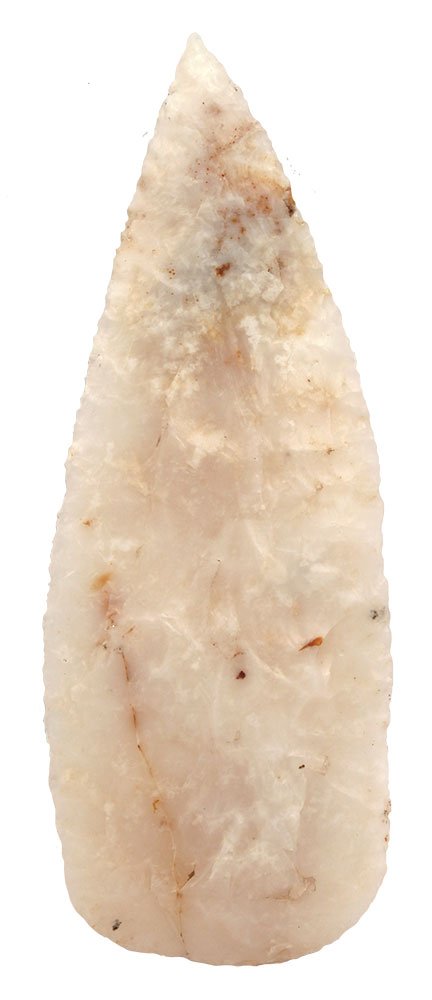 4" Round Base Knife. OR or ID. Translucent: 4" Round Base Knife. OR or ID. Translucent Chalcedony. Stermer COA