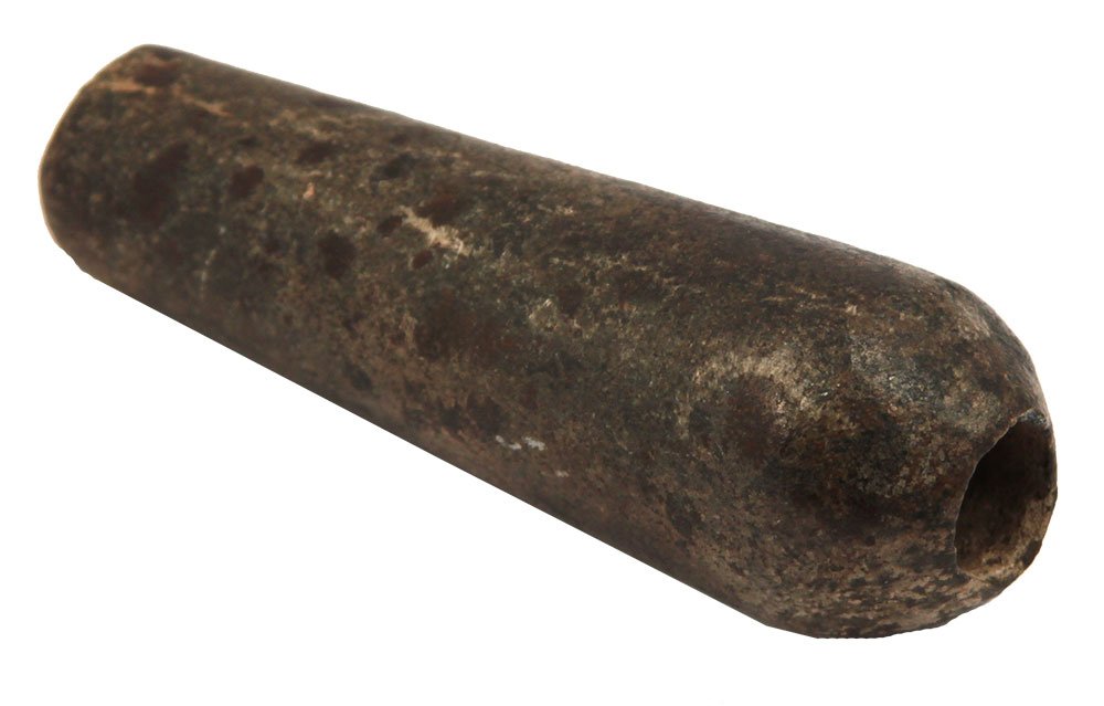 3 13/16" Vase Pipe.  CA.  Finely made Steatite Tube (1 of 5)