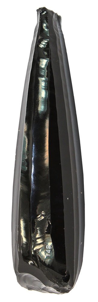 8 3/8" Obsidian Core.  Pre-Columbian, MX.  Largest (1 of 2)