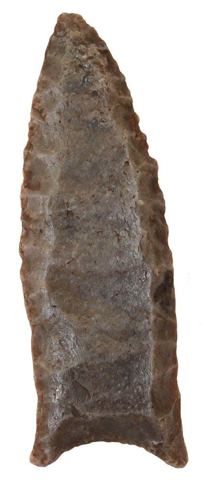 1 5/8" Folsom.  MO.  Ancient salvage to base.  Leo Paul (1 of 3)