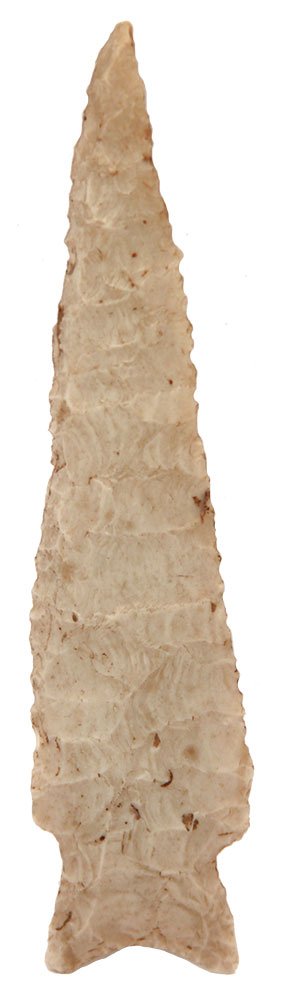 4 7/16" Fishtail Dalton.  Effigham Co, IL.  Leo Paul (1 of 3)