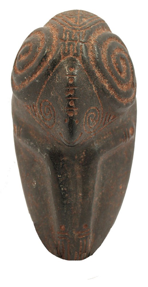6 9/16" Bird Effigy Three Pointer.  Taino.  Hispanolia. (1 of 2)