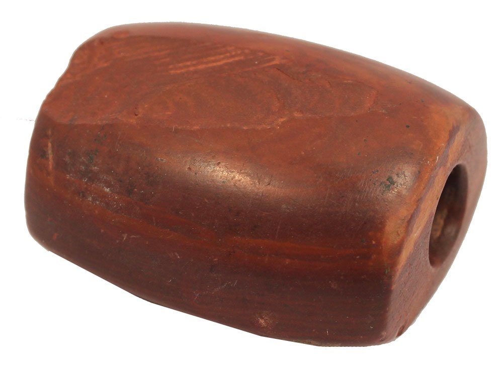 2" Humped Bannerstone.  Stoddard Co, MO.  Striped (1 of 3)