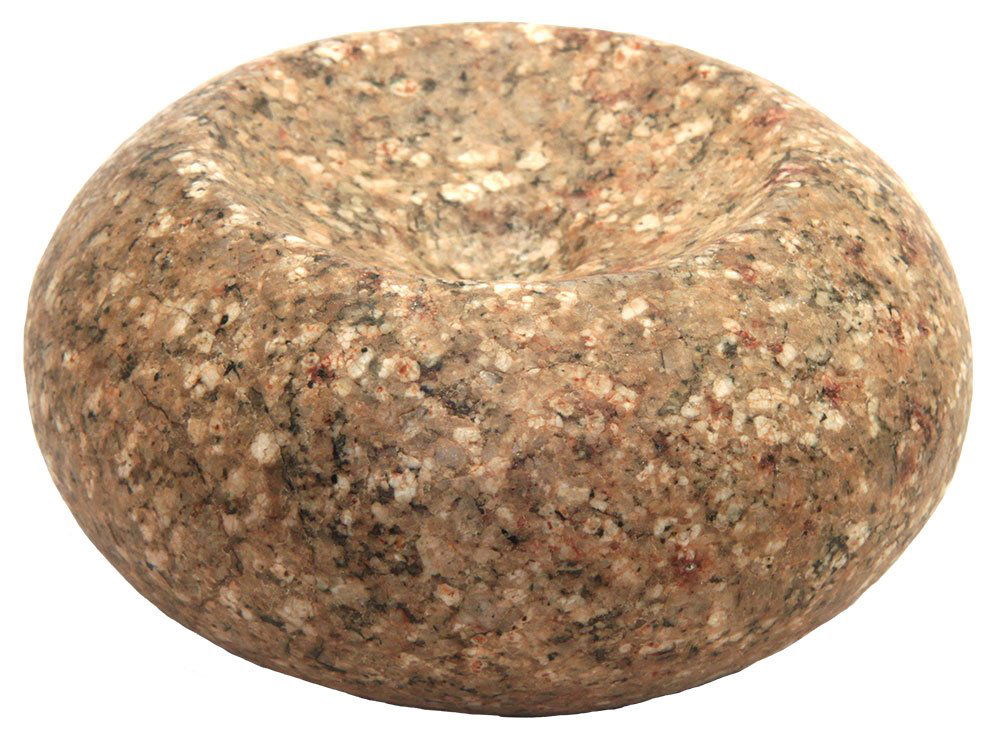 4 1/8" Dimpled Hardstone Discoidal.  Cape Girardeau Co, (1 of 3)