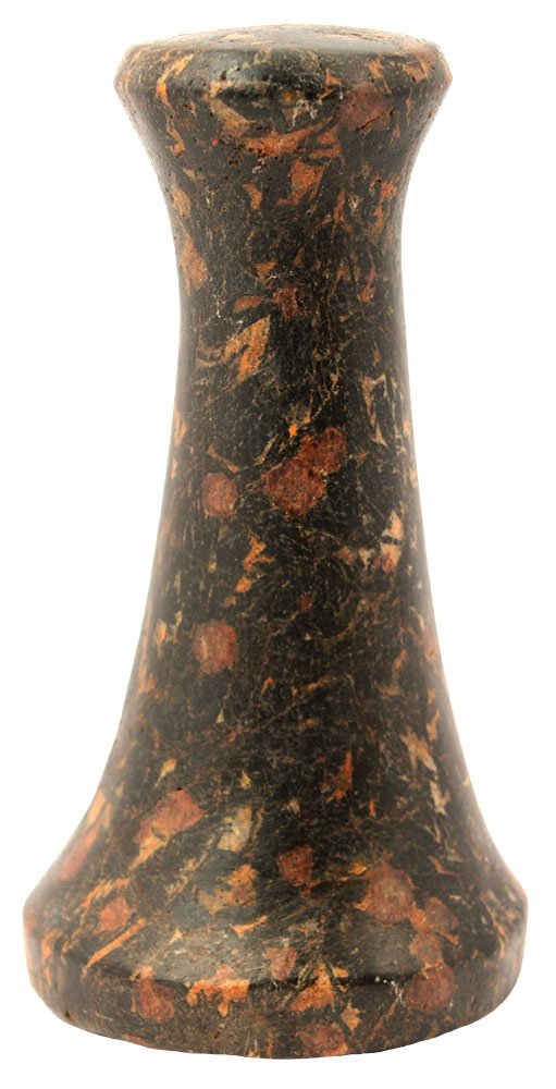 6 3/4" Knobbed Pestle.  Ohio.  Porphyry.  Davis COA (1 of 6)