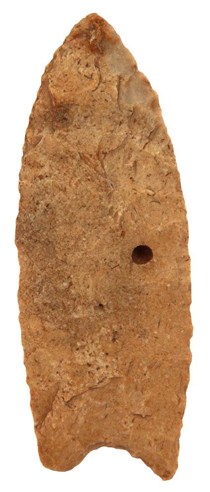 3 1/2" Debert Clovis.  Alicia, AR.   Rare Paleo Clovis (1 of 3)