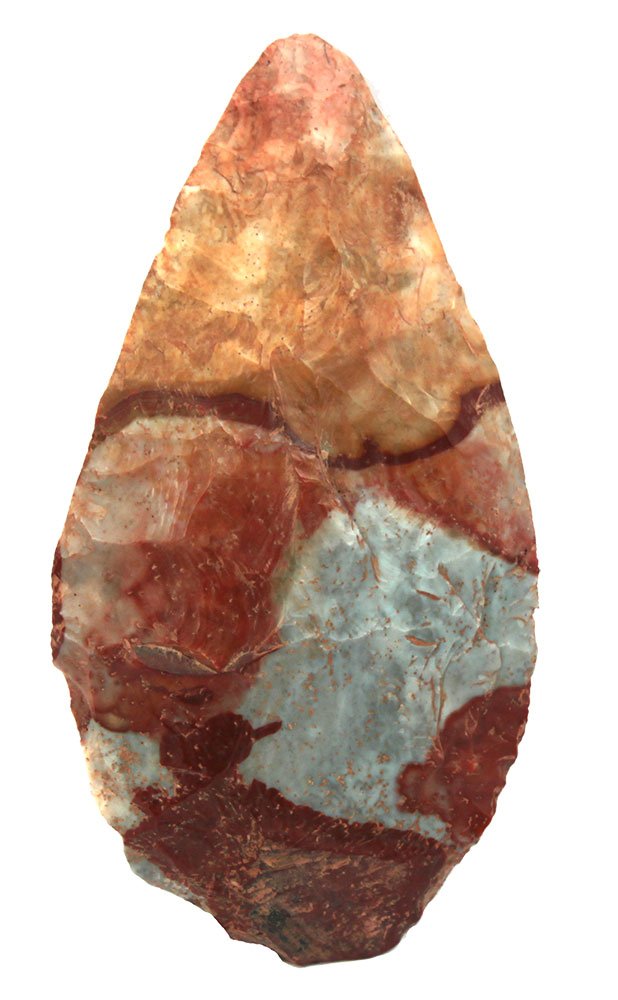 2 Paleolithic Hand Axes (4 7/8" & 5" ").  Northern (1 of 3)