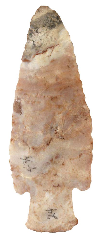 4 3/8" Hardin.  Scott Co, MO.  Colorful and large (1 of 2)