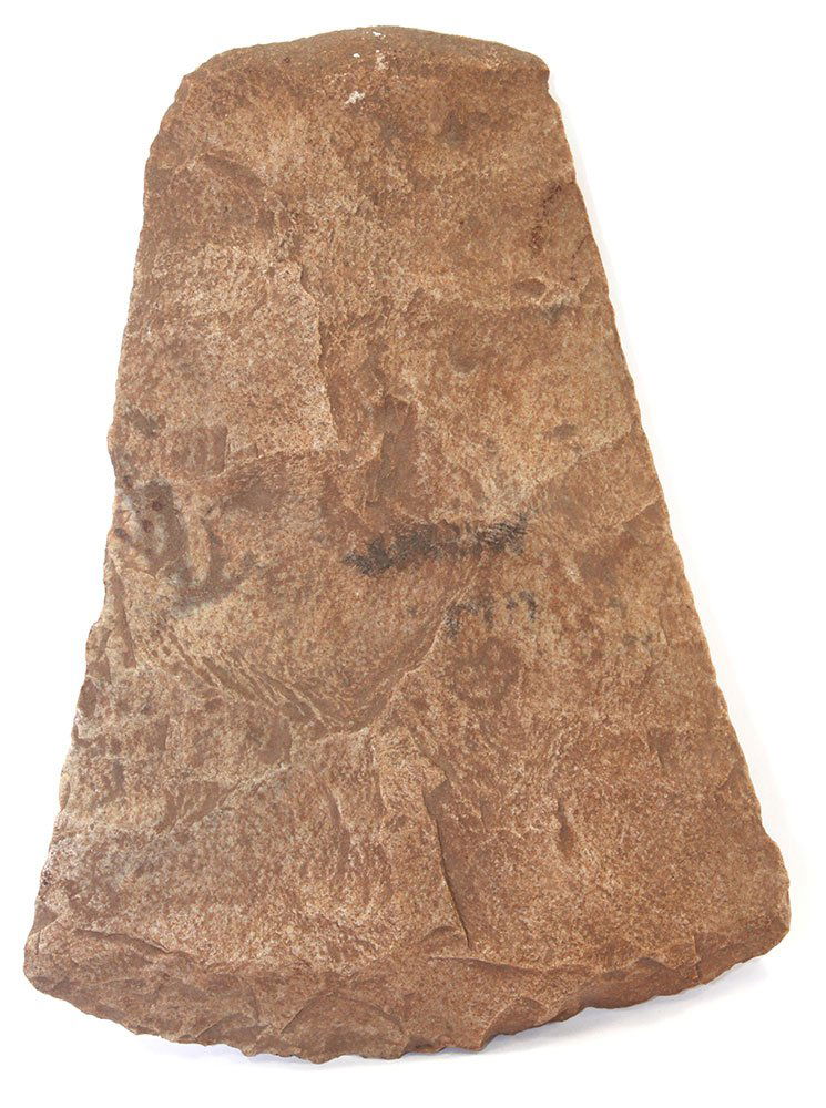 6 1/2" Flared Bit Spade.  Pulaski Co, IL.  Thin, well (1 of 2)