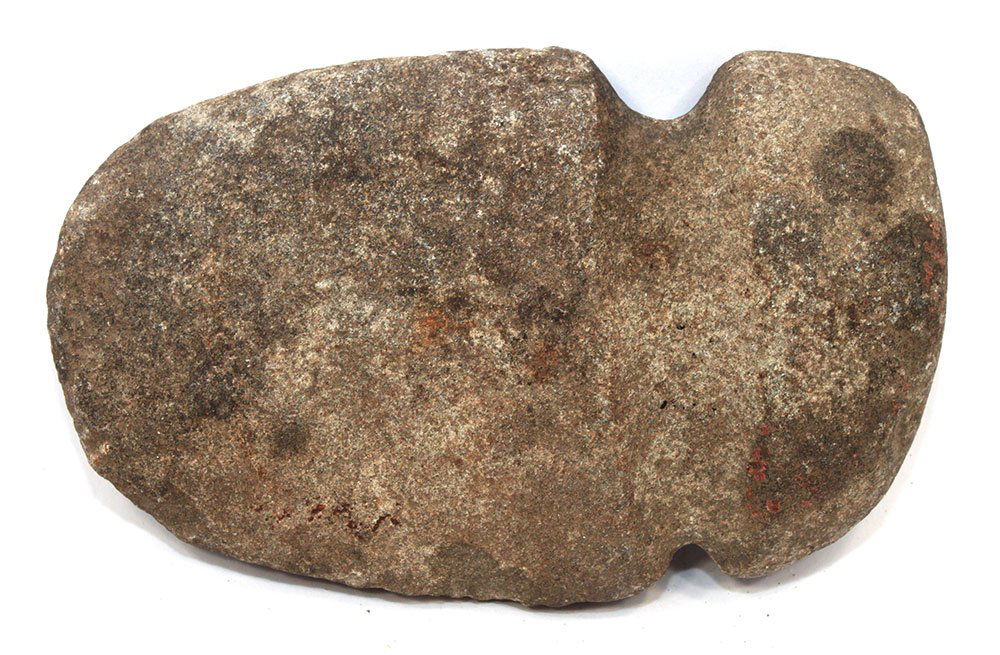 Thin, 5 3/8" Full Groove Axe.  IN.  Ex-Lewis McDaniel (1 of 2)