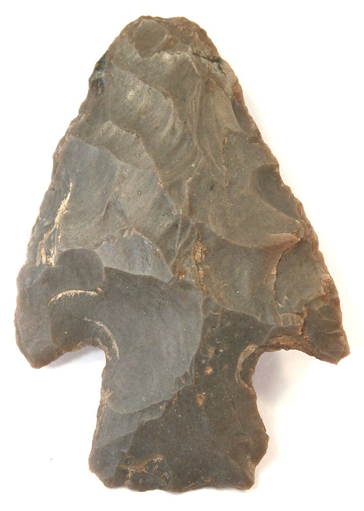 2 1/4" Hornstone Adena.  Bullitt Co, KY.  Ex-Shiddler (1 of 2)