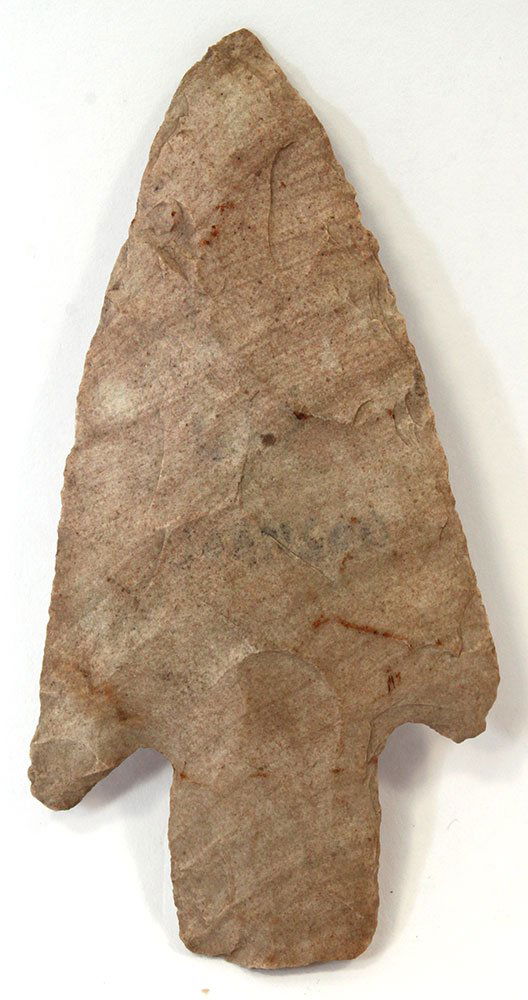 3 1/4" Adena.  Johnson Co, IN.  Indiana Green.  Nice (1 of 2)