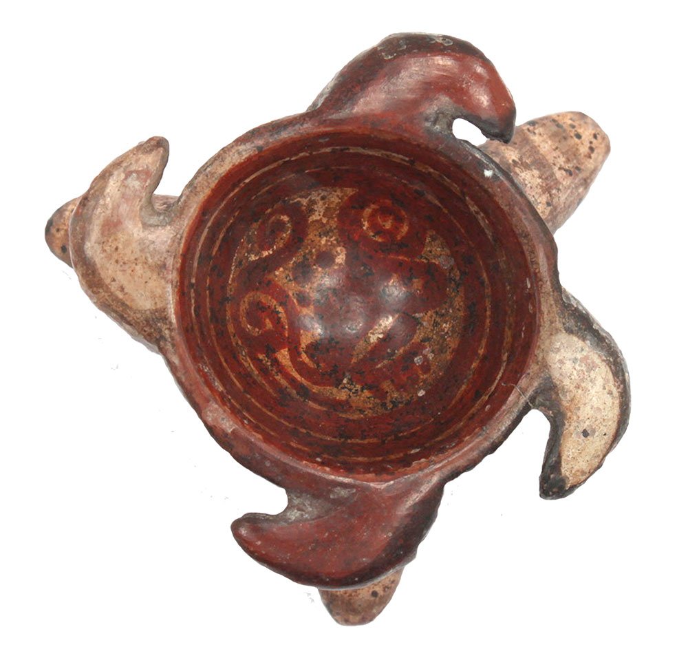 1 3/4" W. by 1" H. Effigy Bowl.  Western Mexico.  This (1 of 2)