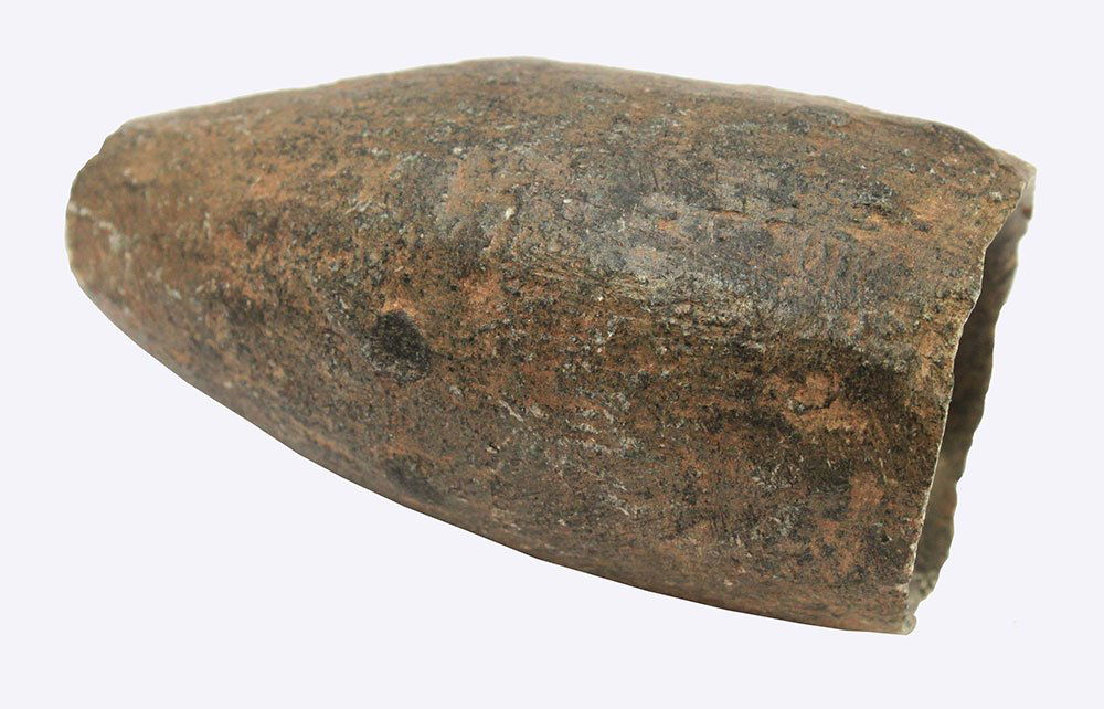 2" Steatite Tube Pipe.  California.  Davis G8 COA (1 of 2)