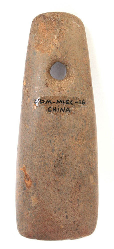 4 1/2" Stone Pendant.  Ancient relic from China. (1 of 2)