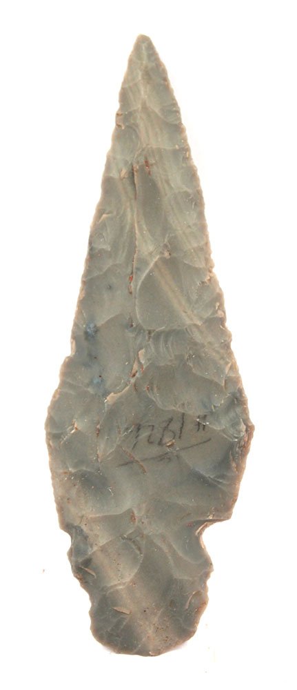 4 1/2" Stemmed Knife.  IL.  Cobden Chert.  Ex-Lewis (1 of 2)