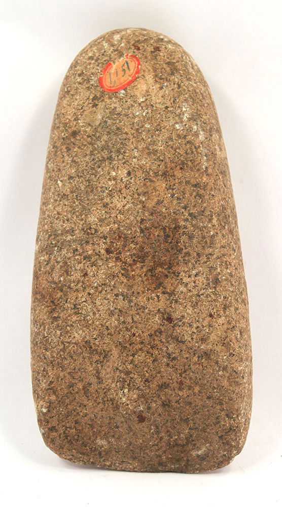 4 3/4" Stone Adz and 2 7/8" Stone Celt.  IN.  Found (1 of 4)
