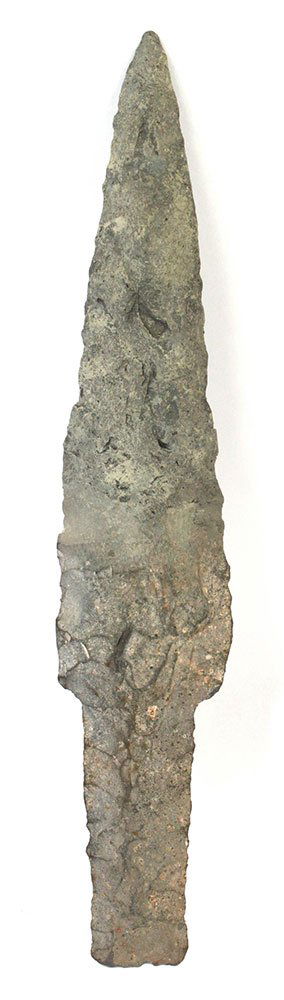 8" Tennessee Spear.  Found by Dan Stroud in Knox Co,TN. (1 of 2)