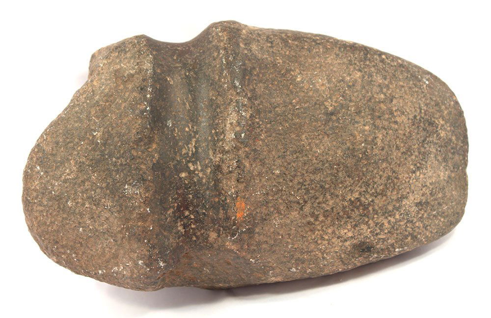 Large 8 1/2" 3/4 Groove Axe.  OH.  Damage to pole. (1 of 2)