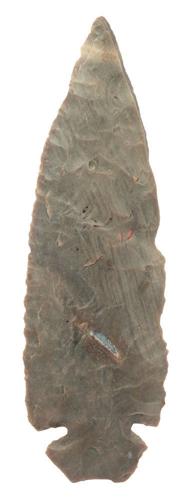 5 1/8" Dovetail.  Wyandotte Co, IN.  Fine old Hornstone (1 of 3)