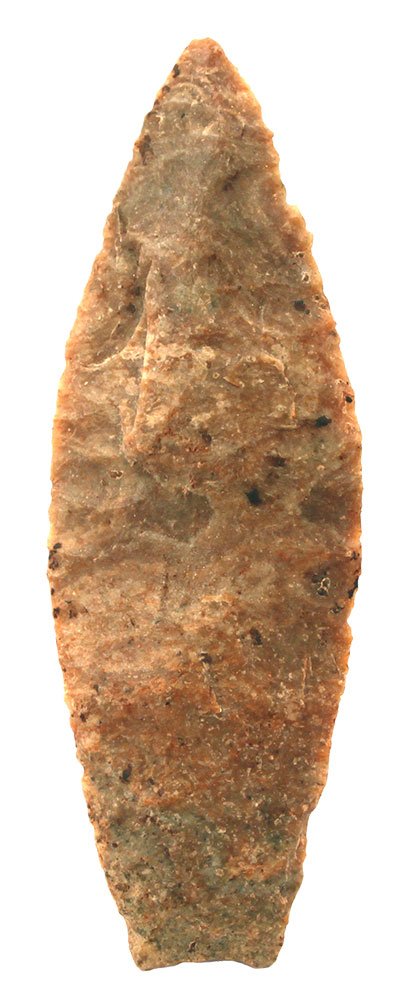 4 1/8" Angostura. Schuyler Co, IL. Stained: 4 1/8" Angostura. Schuyler Co, IL. Stained Burlington. Ex-Jerry Godbey. Davis G10 and Berner COAs