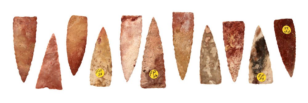 11 Colorful Madison Points (1 5/8"-2").   IL/MO.  Some (1 of 1)