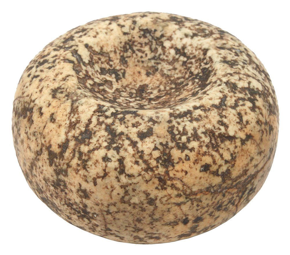 3" Cupped Discoidal.  Delaware Co, OH.  Wonderfully (1 of 3)