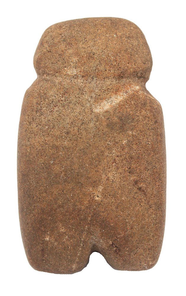 Rare 2 5/8" Stone Figure.  Acorn Ridge, Stoddard Co, (1 of 2)