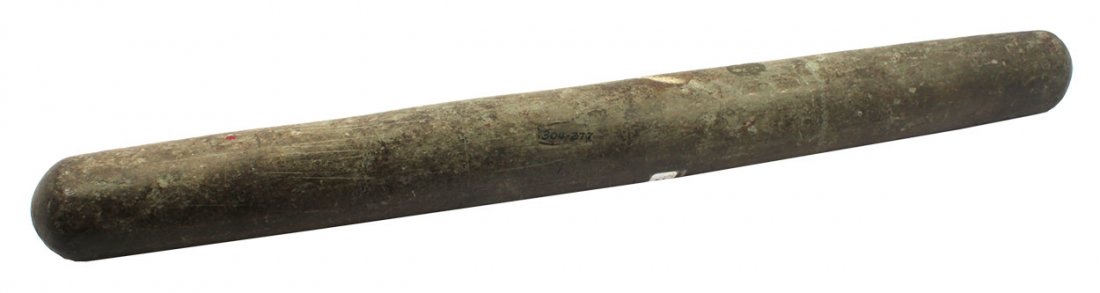 20 1/4" Roller Pestle.  Madison Co, TN.  Polished Green (1 of 2)