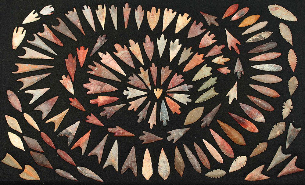 Superb selection of 120 African Points (5/8"-2 3/8"). (1 of 1)