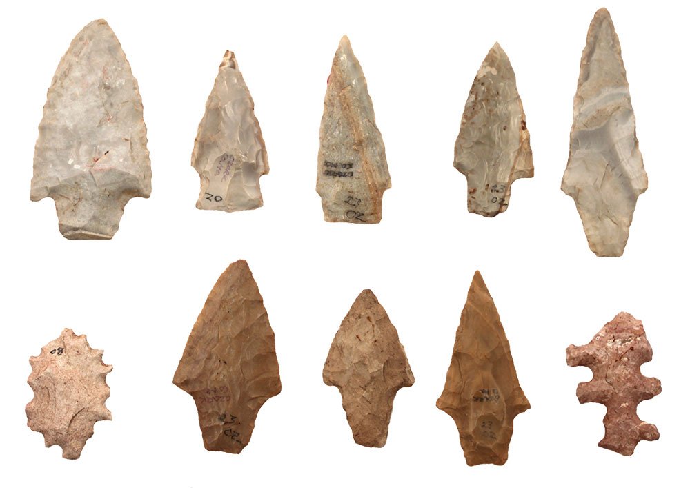 Group of 10 Missouri Points (1 5/8"-3 5/16").  Includes (1 of 1)