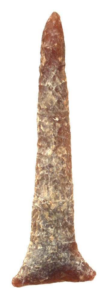 3 3/8" Drill.  Newton, MO.  Patinated Knife River (1 of 2)